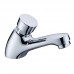 MagiDeal Single Brass Water Delay Self-Closing Basin Sink Washroom Mixer Faucet Tap - B077KMY7CF